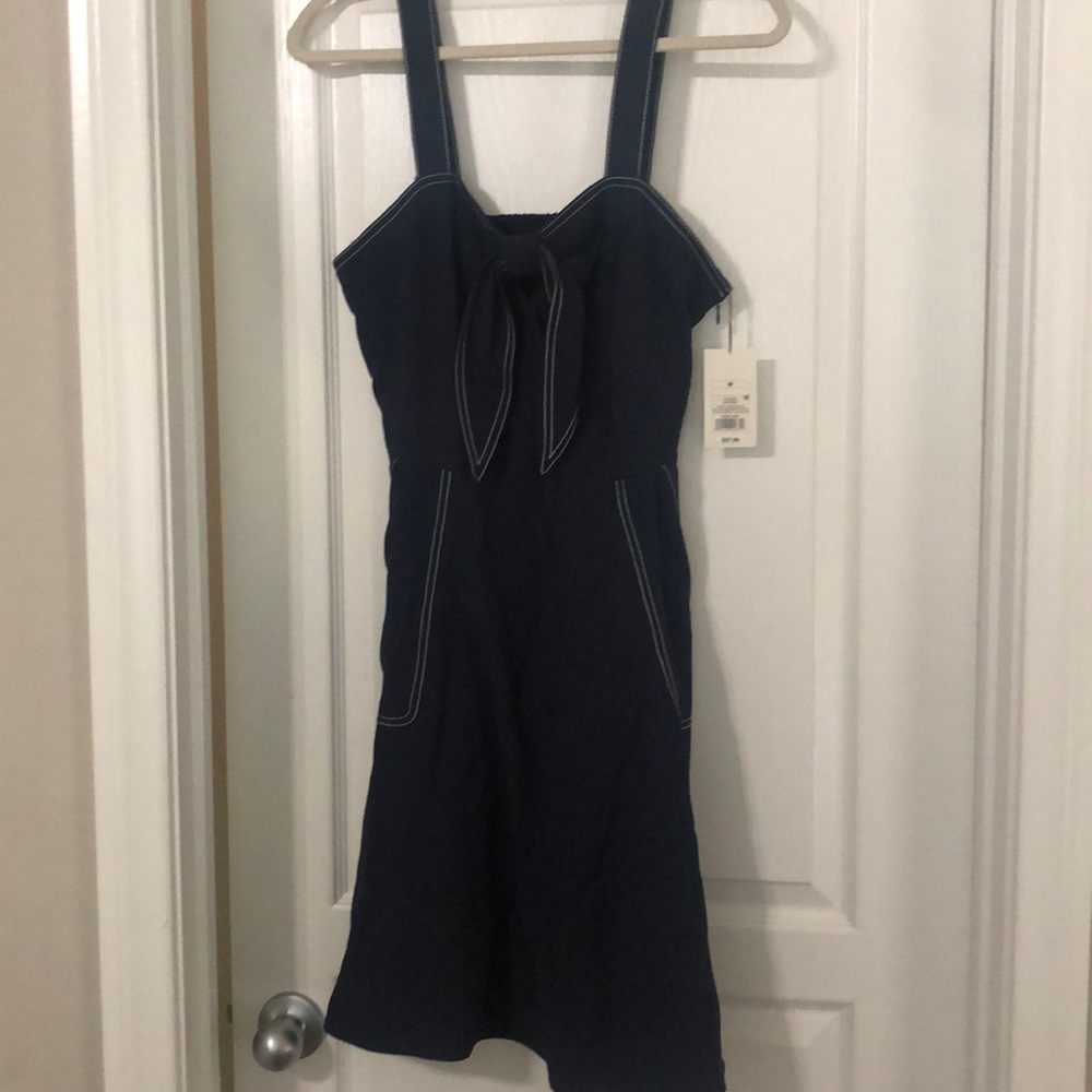 Navy blue dress